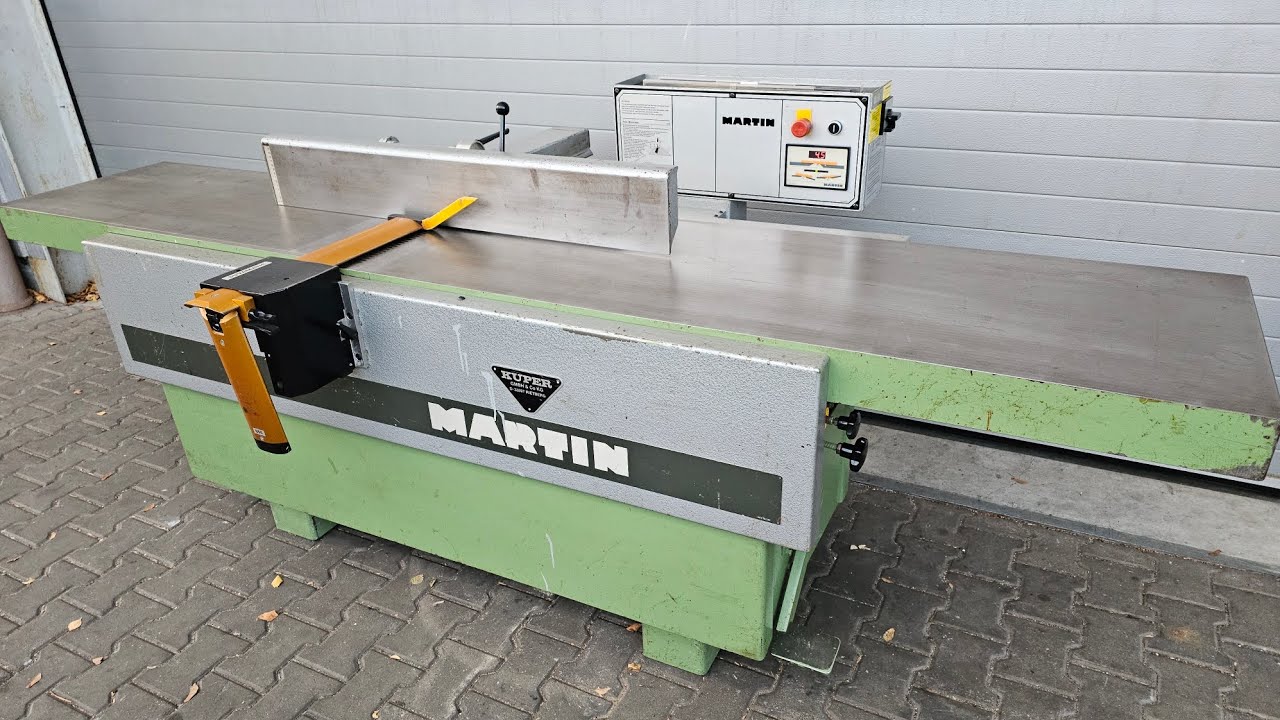 MARTIN T53 Abrichthobelmaschine surface planer wyr&oacute;wniarka