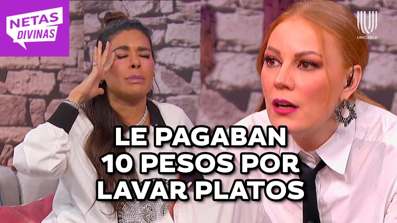 ¡Galilea Montijo recordó los empleos por los que pasó antes de ser famosa! | Netas Divinas