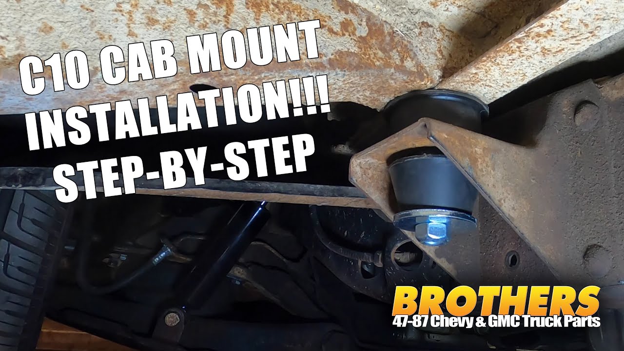 1967-72 Chevy & GMC Truck Cab Mount Bushing Install (Rubber Cushions)