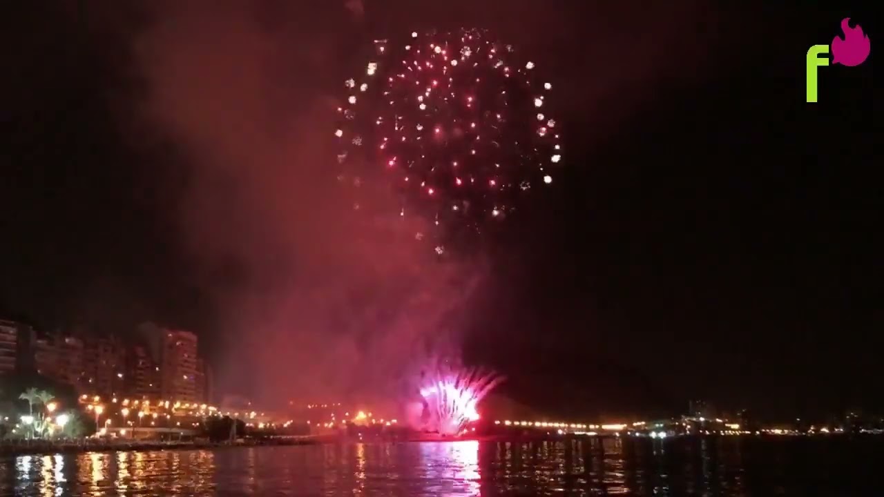 Castillo de fuegos artificiales de Pirotecnia Coeters Dragón - Fogueres 2022