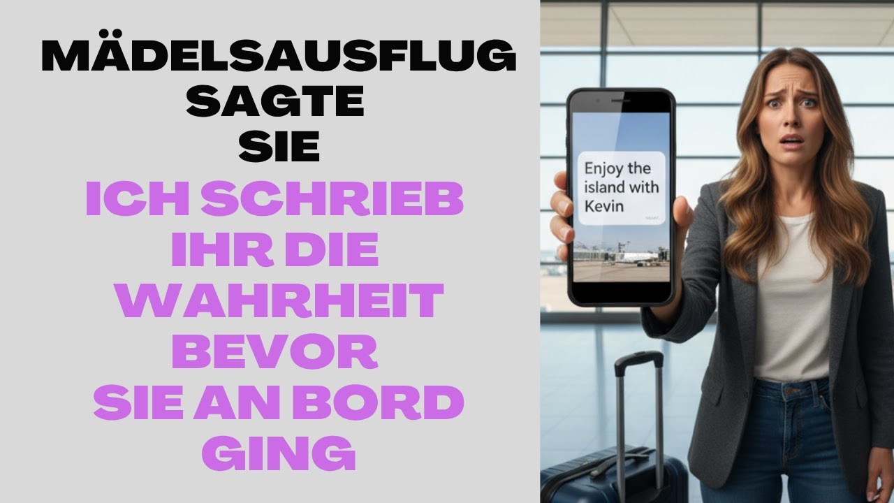 Mädelsausflug‘ – aber ich schrieb ihr die Wahrheit vorher!