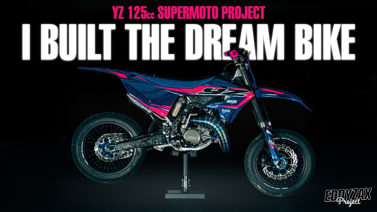 YZ 125 SUPERMOTO PROJECT – I BUILT MY DREAM BIKE 🤯