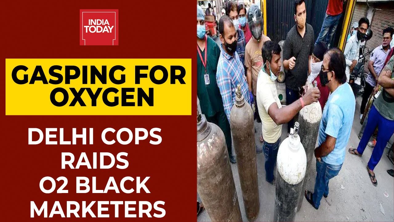 Delhi Police Raids Oxygen Black Marketers And Hoarders | Breaking News