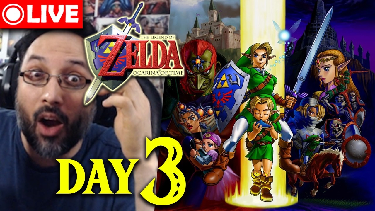 Happy 40th Anniversary! VB plays Legend of Zelda: Ocarina of Time - Day 3 | Livestream 🔴