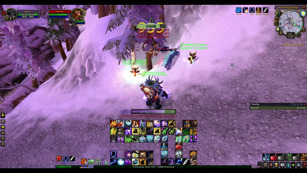 WoW Classic Vanilla Era: Rank 14 High Warlord Elemental Shaman World PvP & L2Peeeage: Whitemane