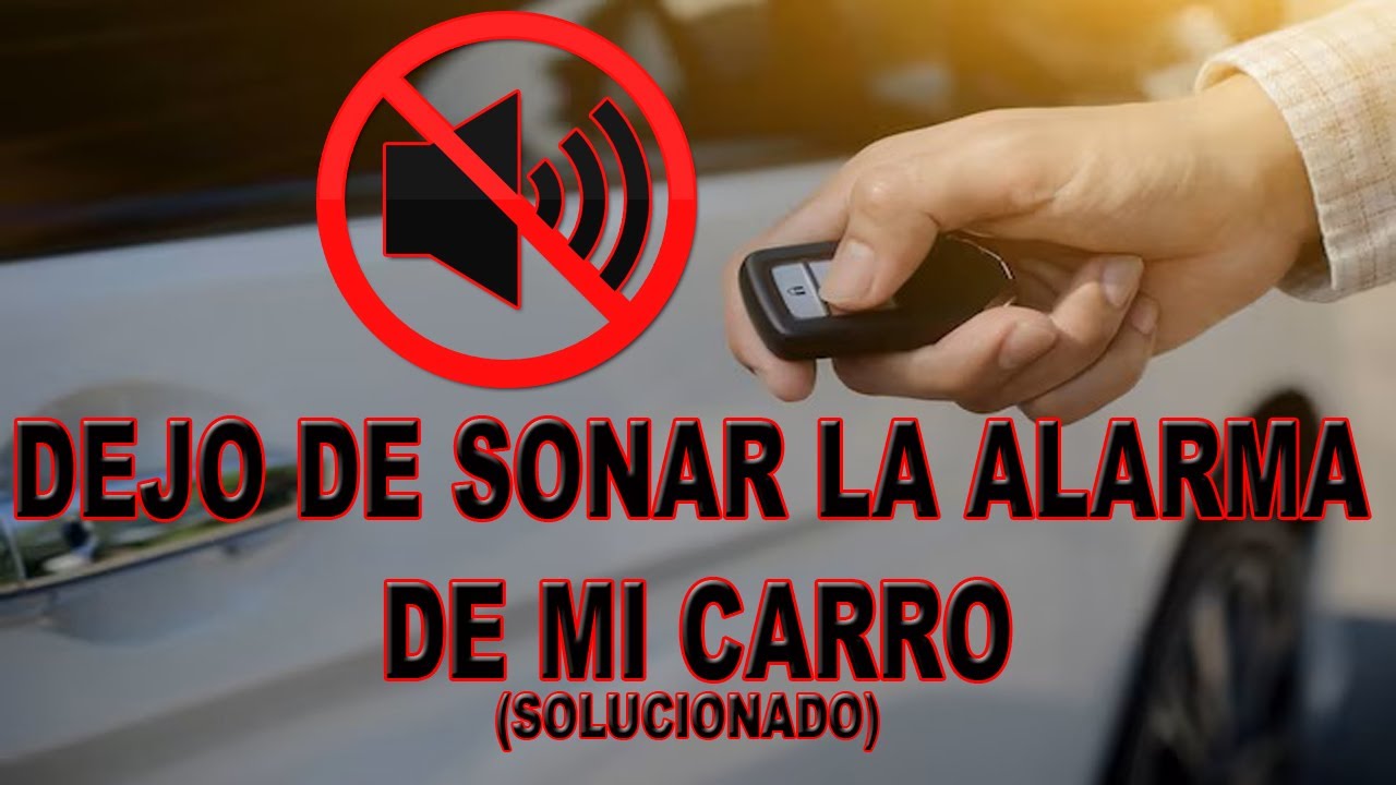 mi alarma dejo de sonar  (solucionado)