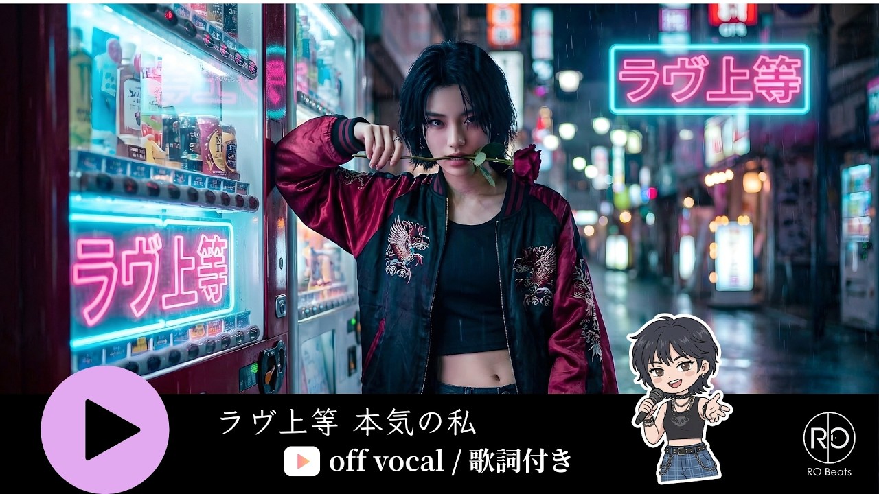【カラオケ】ラヴ上等：本気の私 / RO BEATS 🔥 恋リア級にエモい。強がりな私の、本当の聲。Inspired by ラヴ上等 / 非公式
