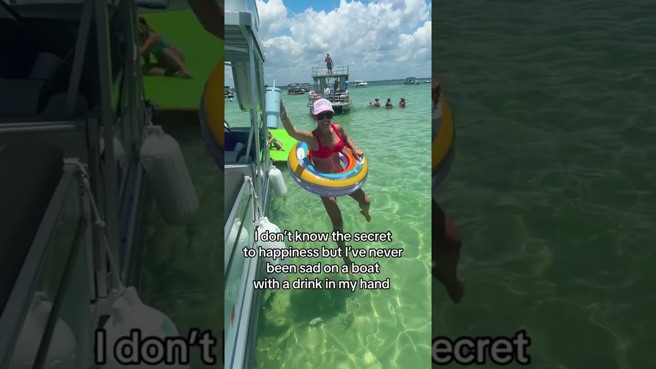 Favorite boat day song? Comment and let me know and follow for more life advice. 😂 #crabisland