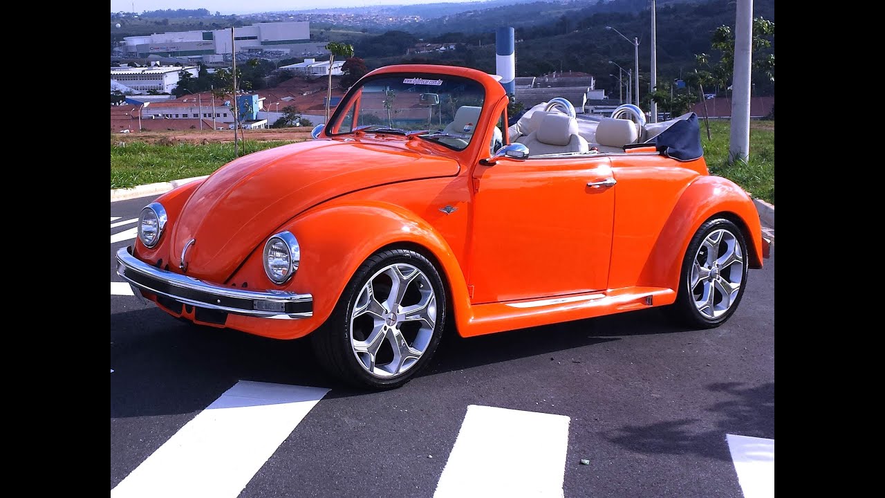 FUSCA CONVERS&Iacute;VEL Laranja - TROCAR Autos antigos [FULL VIDEO]