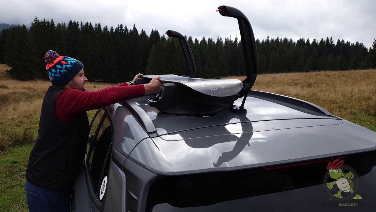 Suport schi si snowboard Menabo Aconcagua cu prindere magnetica | SuportBicicleta.ro