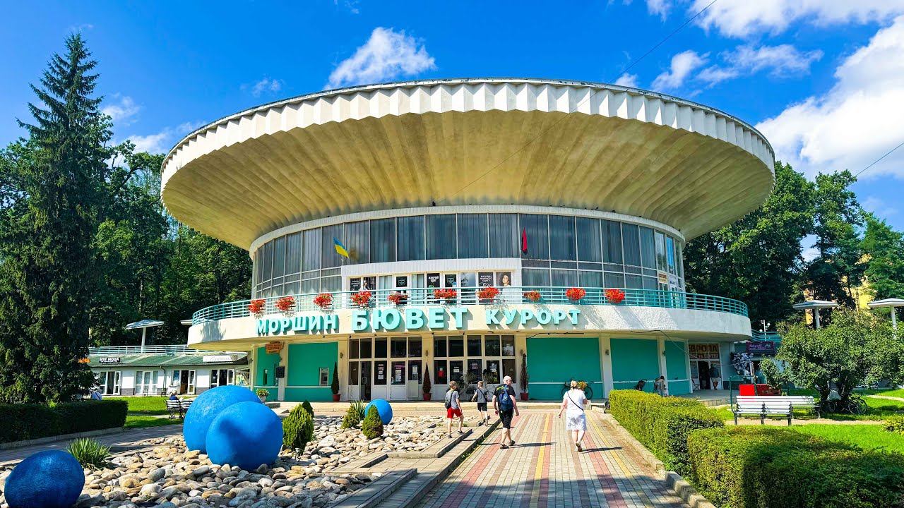МОРШИН 2025 | Де люди? Курорт не впізнати! Прогулянка центром міста у високий сезон! 4к |