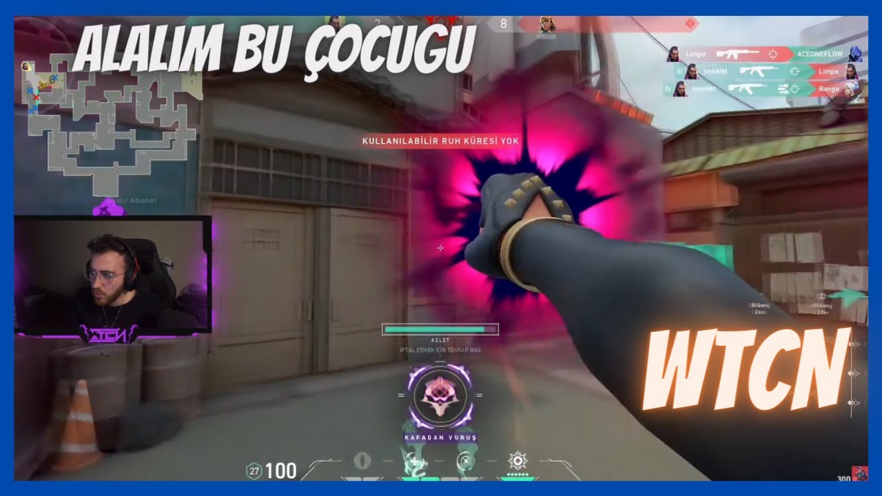 wtcN - tmhMM Valorant Mükemmel Vuruşlar İzliyor