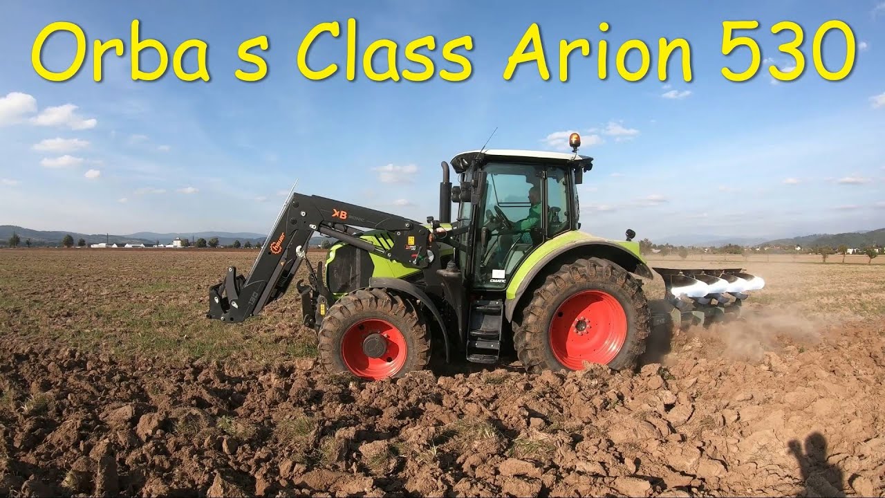 Orba 2021 s Class Arion 530 + Oboustranný pluh privat roto 430
