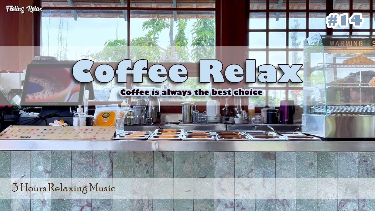 Relax & Recharge: 3 Hours of Soothing Coffee Shop Sounds for Concentration