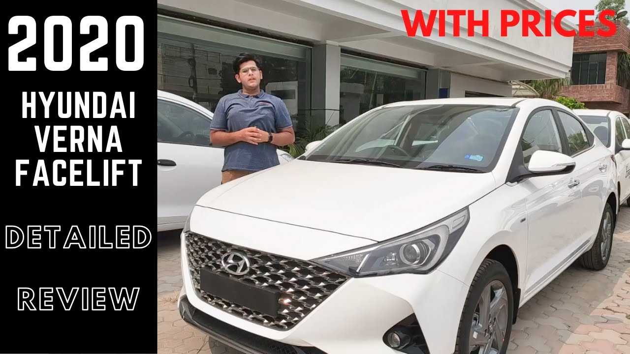 2020 Hyundai Verna Facelift | SX Variant | Detailed Review With Prices!!