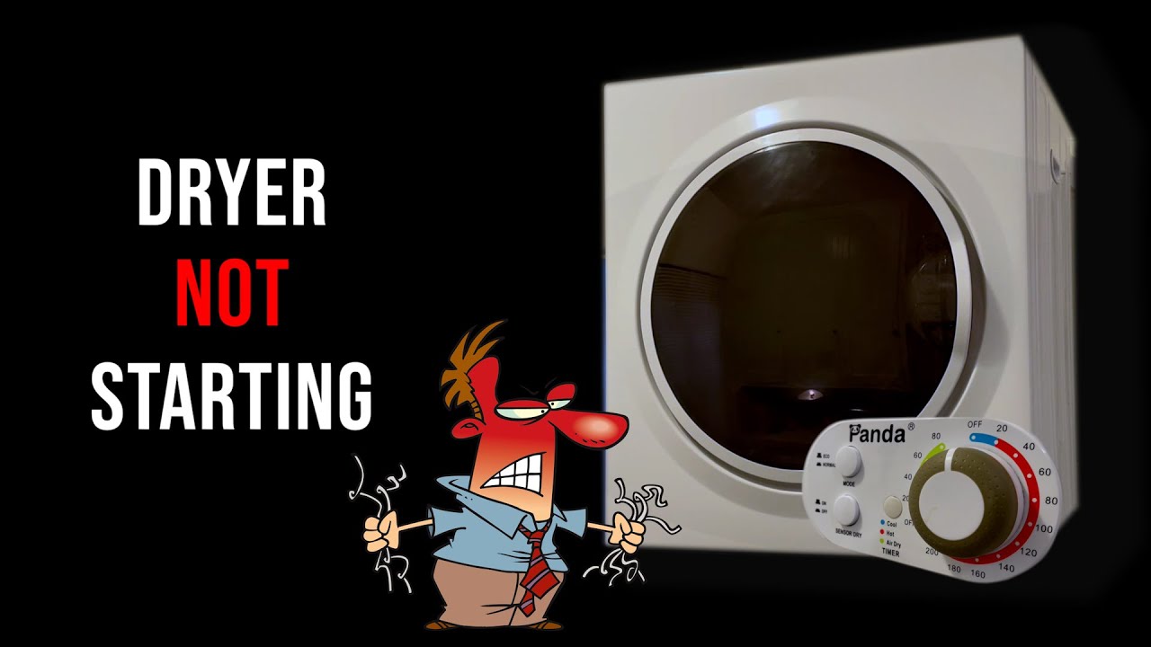 Portable Dryer NOT Turning ON - FIXED!