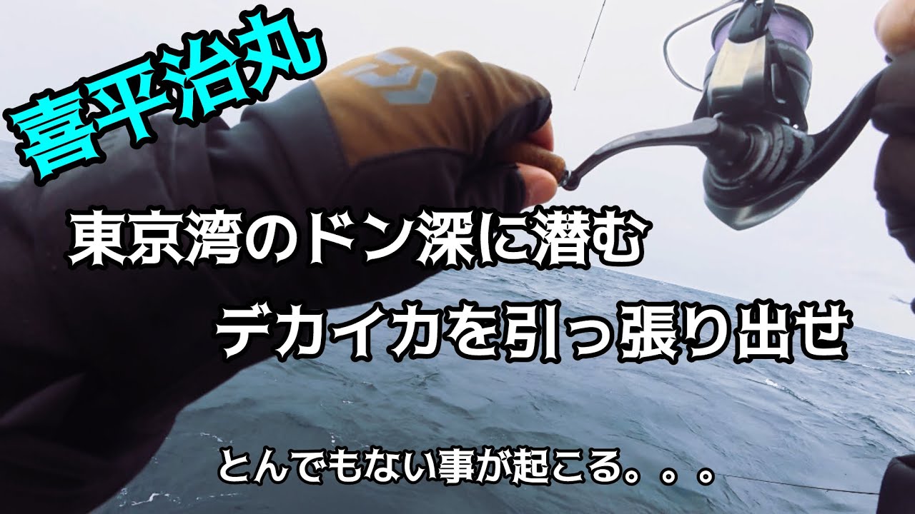 【ティップラン】大荒れのオフショアから2キロのアオリイカを引っ張り出せ
