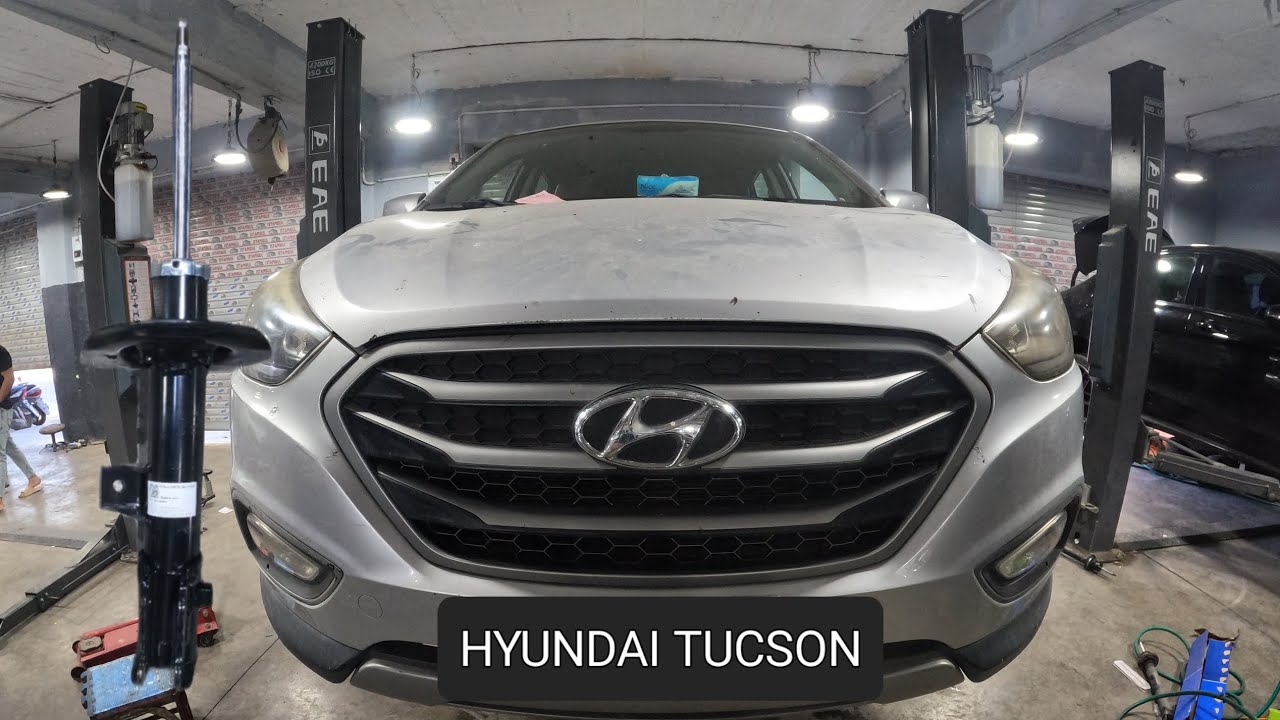 shock absorber replacement ... hyundai tucson 2010 - 2015 