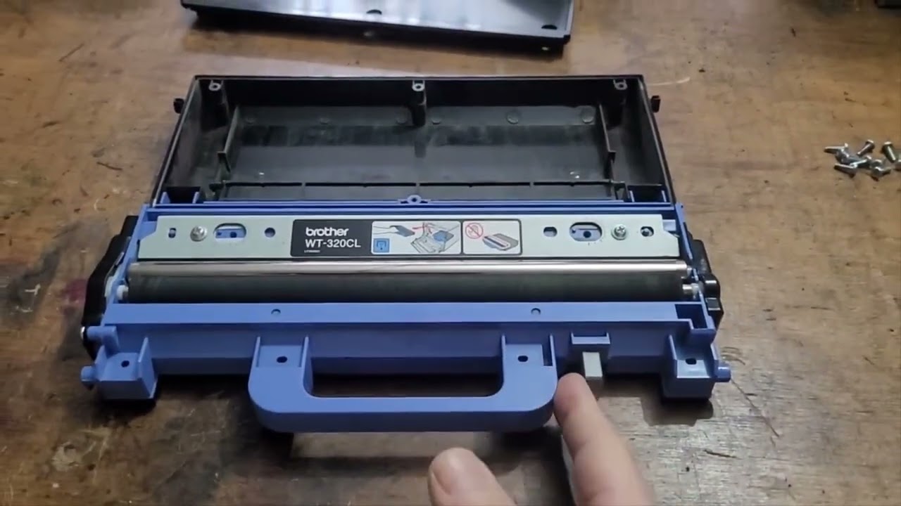 No waste toner install waste toner box