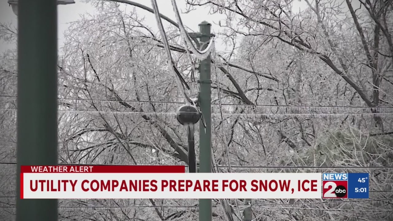 Utility companies prepare for snow, ice in Middle Tennessee