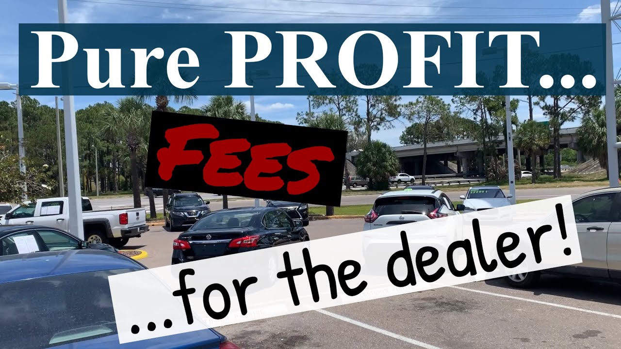 6 Car Dealer Fees To Avoid & Save $$$ NEVER PAY THESE
