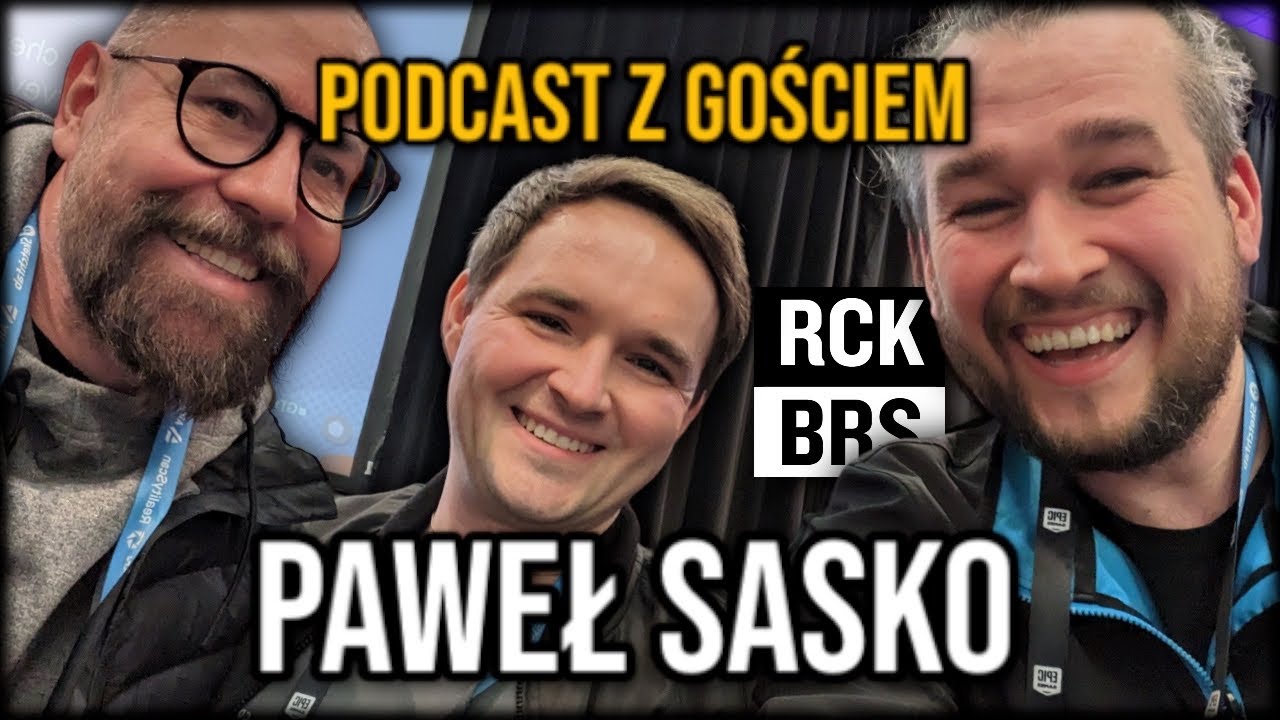 Paweł Sasko PODCAST - Cyberpunk i Wiedźmin
