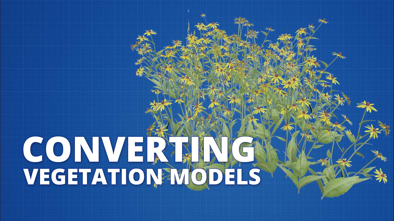 Converting Vegetation Models | FSX to MSFS with Model Converter X