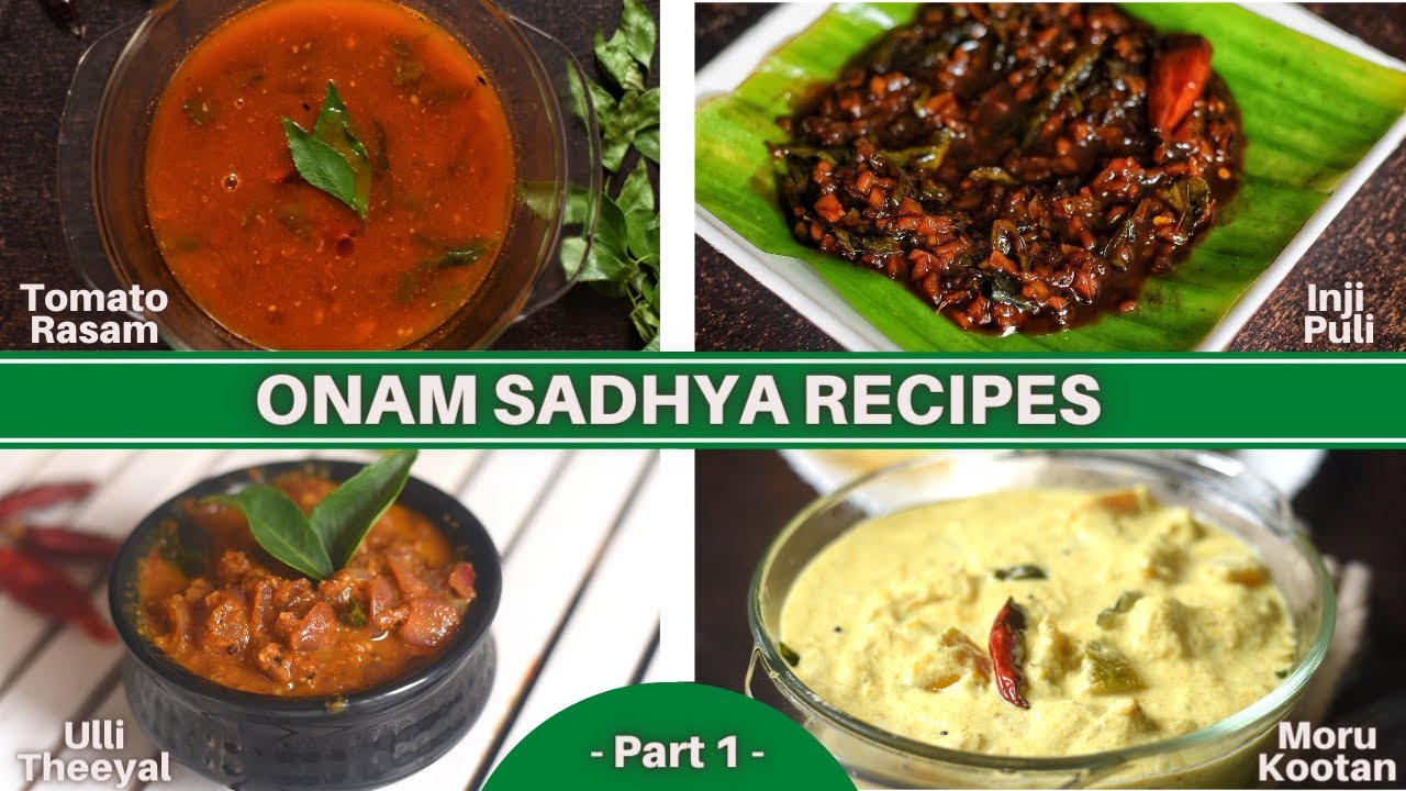 Onam Sadhya Recipes Full Preparation | Sadya Special Recipes 2020 | Part 1 | The Ladle and Spatula
