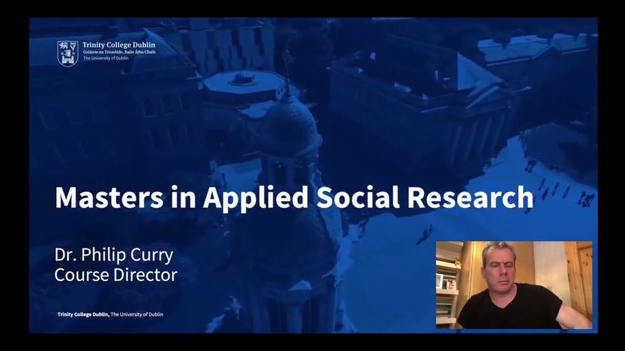 Study Applied Social Research (M.Sc.) at Trinity