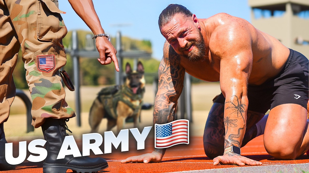 ZKOUŠÍM FYZICKÉ TESTY DO AMERICKÉ ARMÁDY!