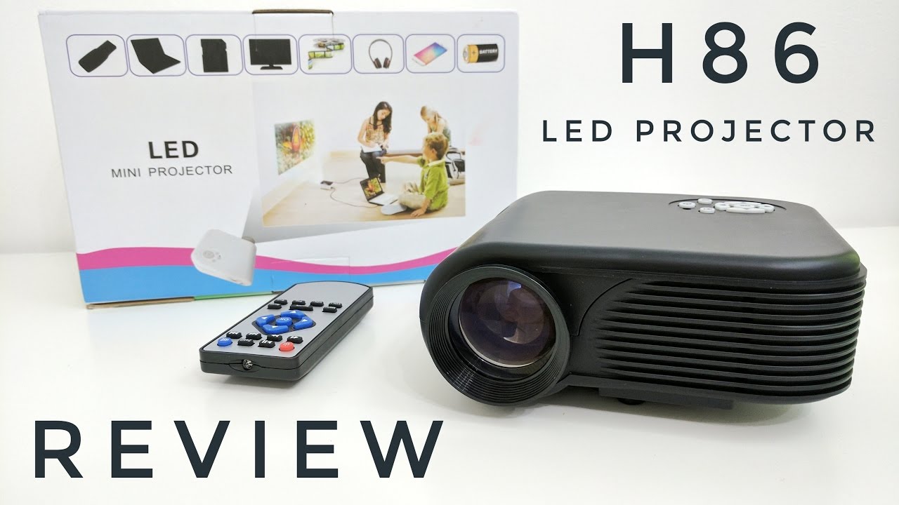 H86 LED Projector 1000 Lumens - REVIEW