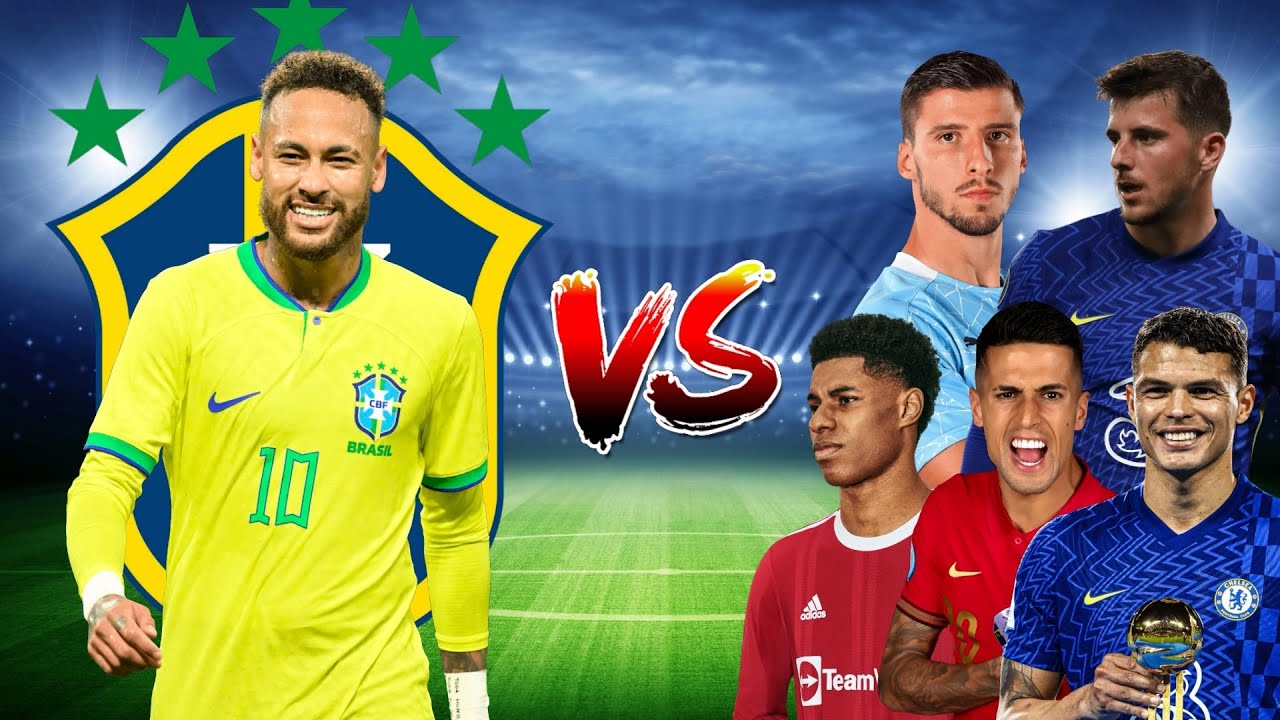 💪Prime Neymar VS Premier League (Saka, Cancelo, Dias, Silva, Foden)