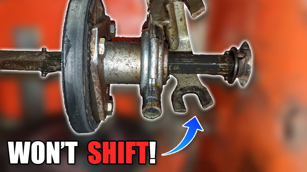 Snowblower Won't Shift - FIXED!