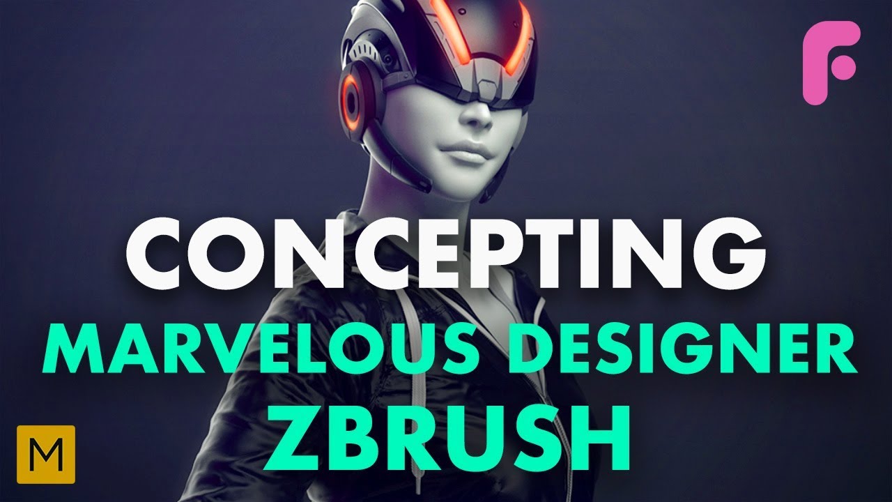 Concepting with Marvelous Designer & ZBrush - Premium Tutorial
