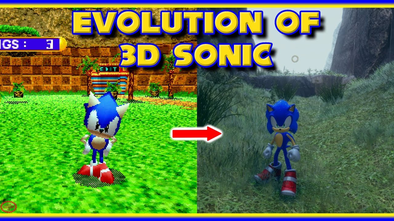 Evolution of 3D Sonic Games [1996 - 2024]