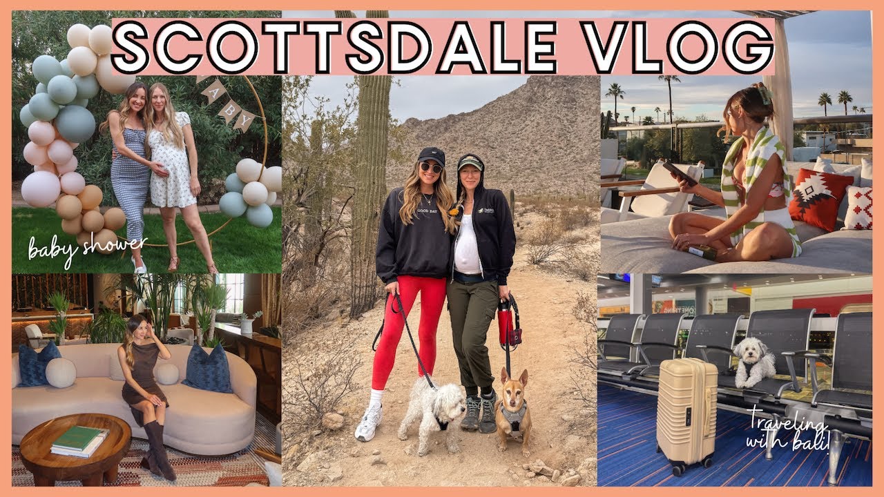 [VLOG] A Chill & Cozy Weekend in Scottsdale, AZ | Vegan Eats, Hiking, Shopping & Wellness Vibes 🌵