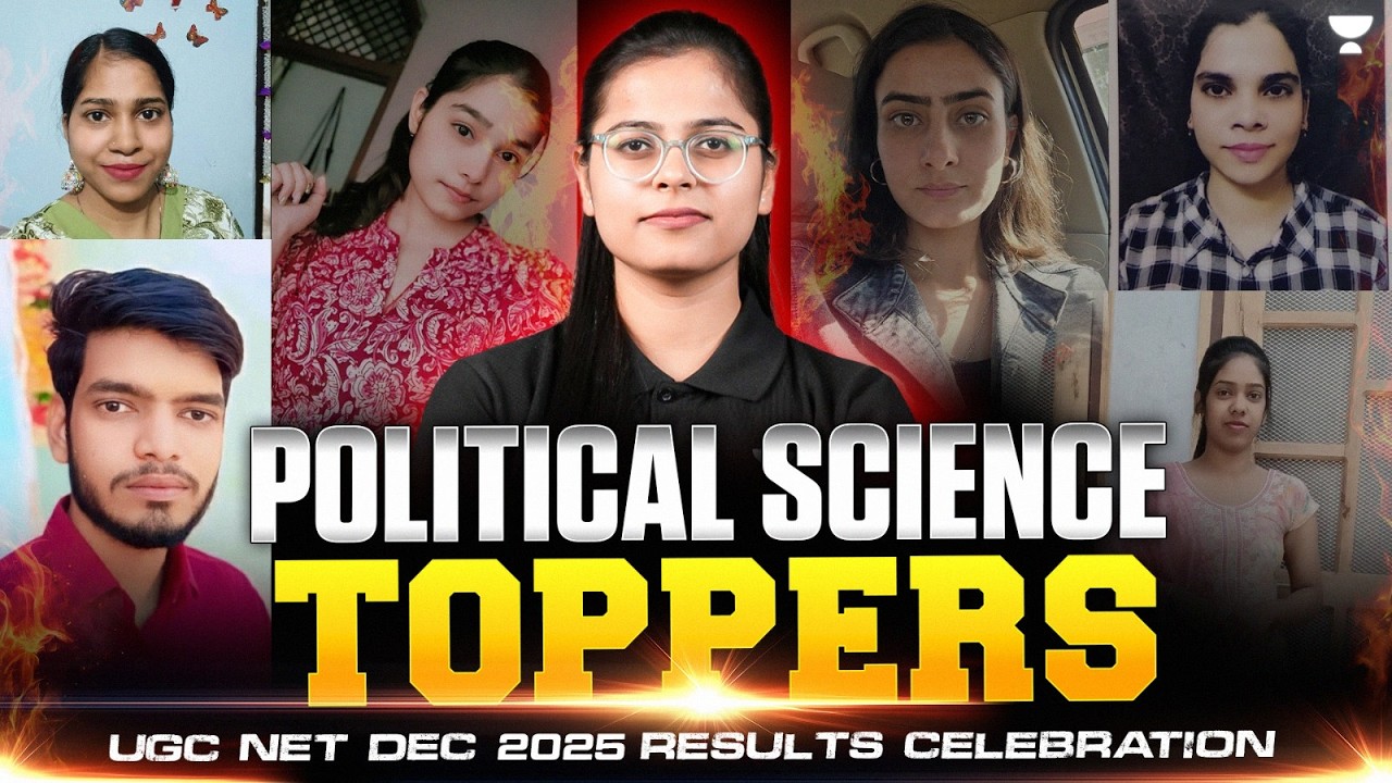 RESULT Celebration 🎉  UGC NET Political Science | Dec 2025 | By Poorti Ma’am