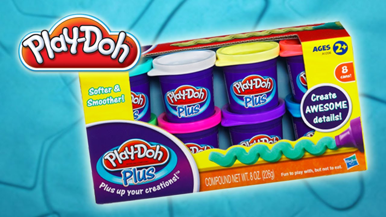New Play Doh Plus with 8 Color Cans - Decorate Disney Frozen Princess, Cars 2, and Toys!