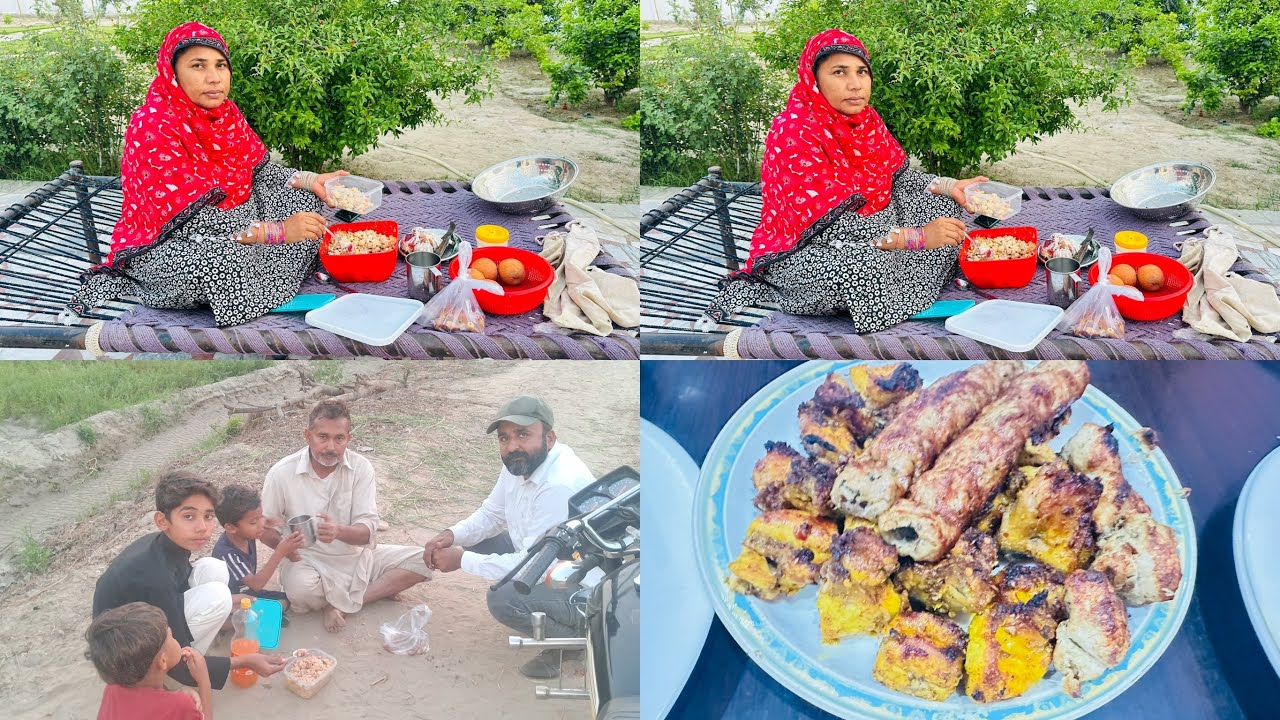 Aj humein khaitton mein Aftari kerna pari become 