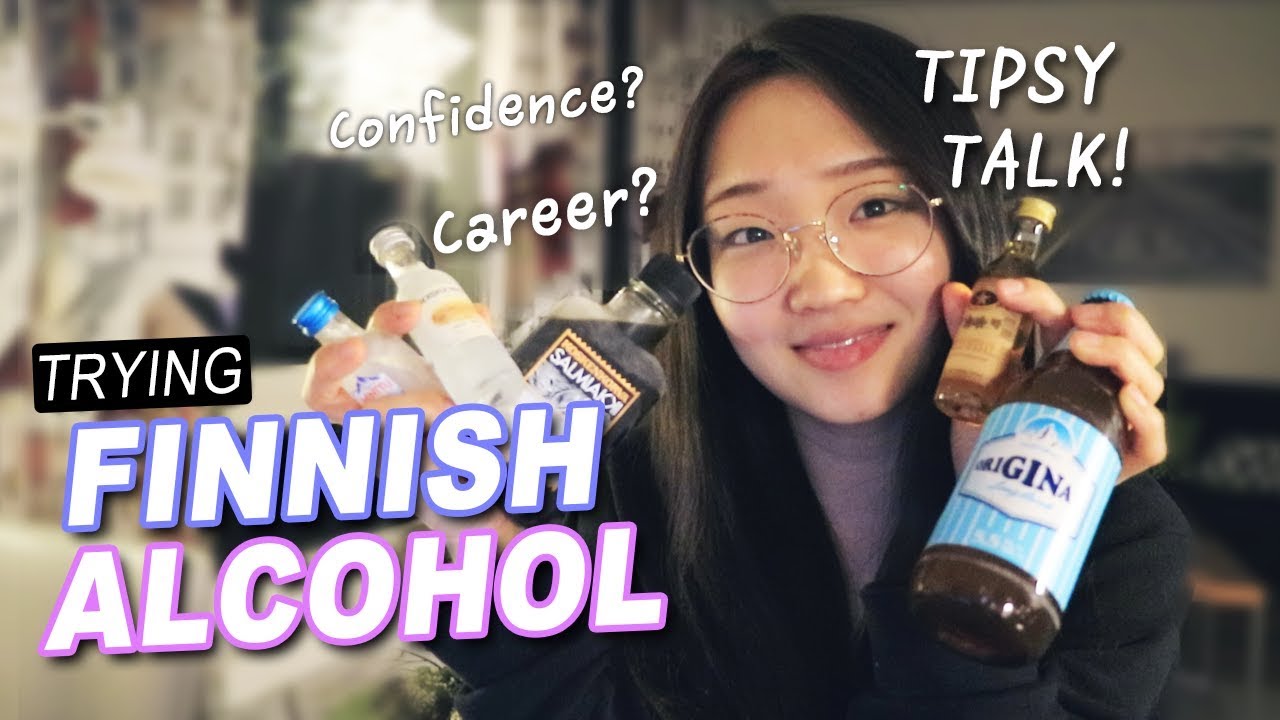 TRYING FINNISH ALCOHOL⎮TIPSY TALK, Q&As