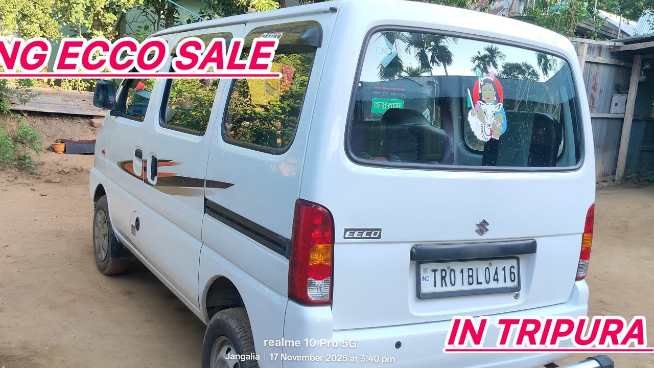 CNG eeco sale in Tripura second hand car @TRIPURASECONDHANDCARBAZAR 