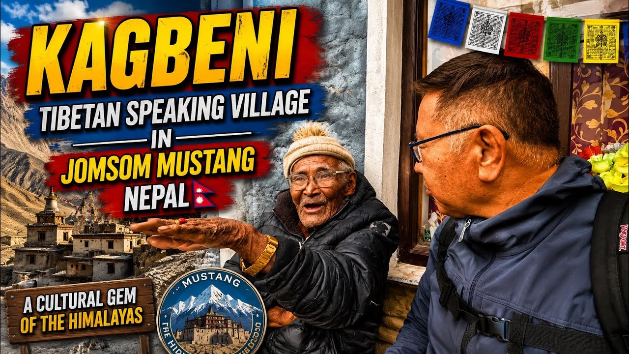Kagbeni, Tibetan speaking village in Jomsom mustang. 