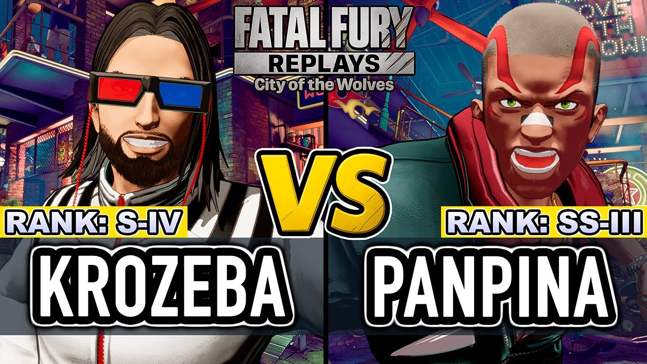 FF COTW ▰ KROZEBA (Salvatore Ganacci) vs PANPINA (Vox) ▰ Fatal Fury CotW High Level Gameplay