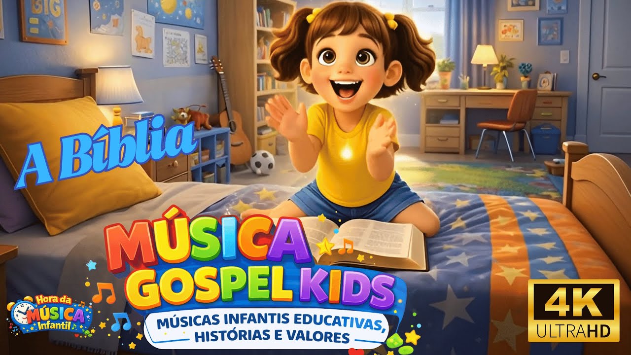 A BÍBLIA Música Infantil | Música Cristã com Animação | Música Bíblica Infantil Animada