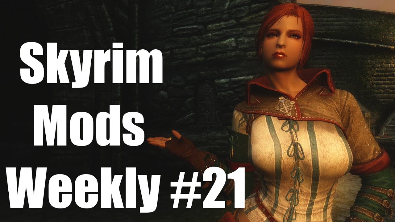 Skyrim Mods Weekly 21 - Darkwater Den, Sword of Ancient Tongues, The Bosmeric Drunken Huntsman
