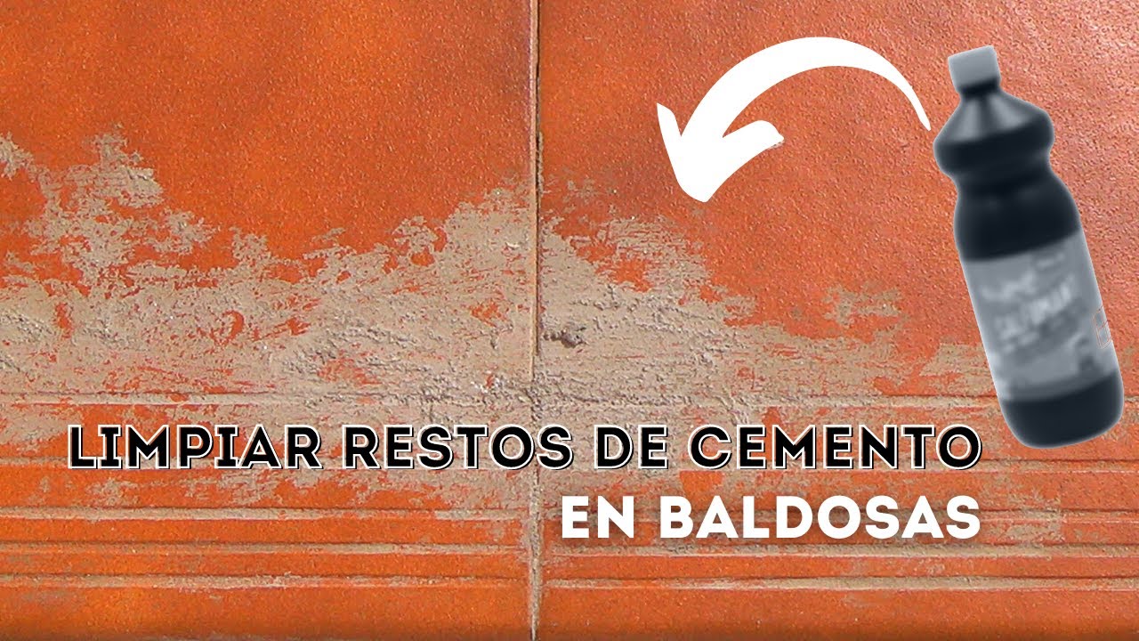 Como ELIMINAR los RESTOS de CEMENTO por POCO DINERO | UNBOXINGPLUS