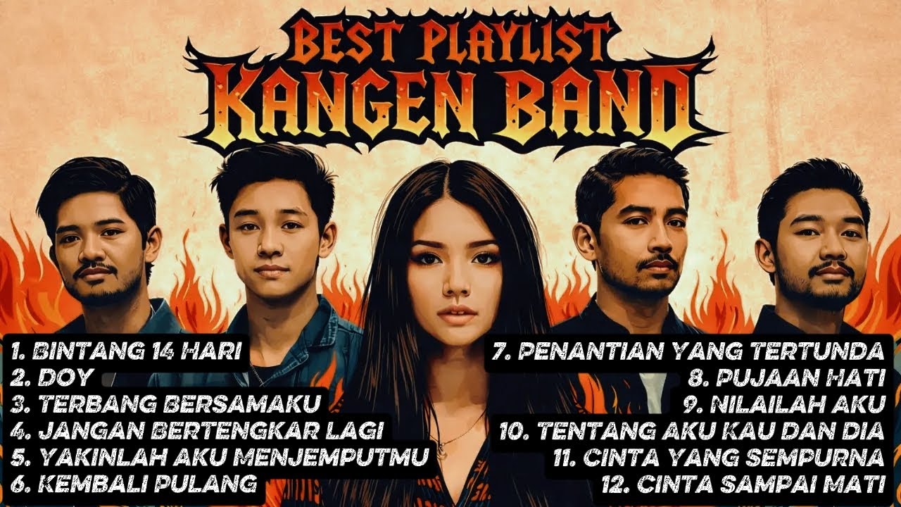KUMPULAN LAGU TERBAIK KANGEN BAND | Versi ROCK COVER By RENKA