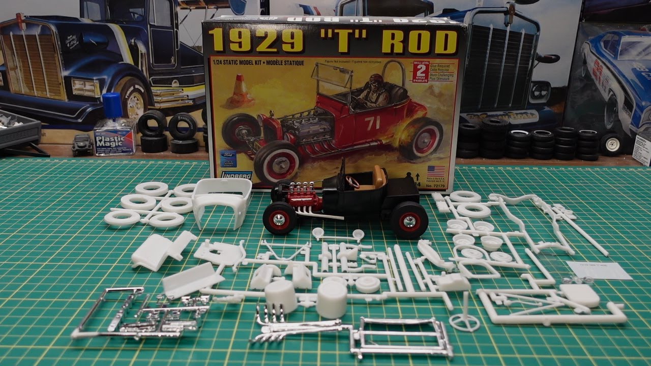 Unboxing the Lindberg 1929 “T” Rod and the Customized Finished Model #unboxing