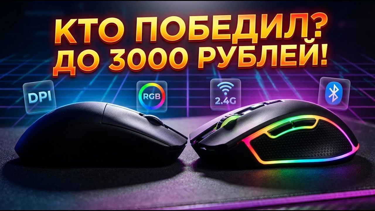 БЮДЖЕТНЫЕ МЫШКИ ДО 3000 РУБЛЕЙ: КТО ИЗ НИХ НАСТОЯЩИЙ ГЕРОЙ?