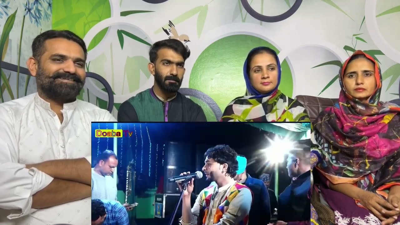 Hassan Manak Grandchild Of Kuldeep Manak Live Song Chadar || Pakistani Reaction